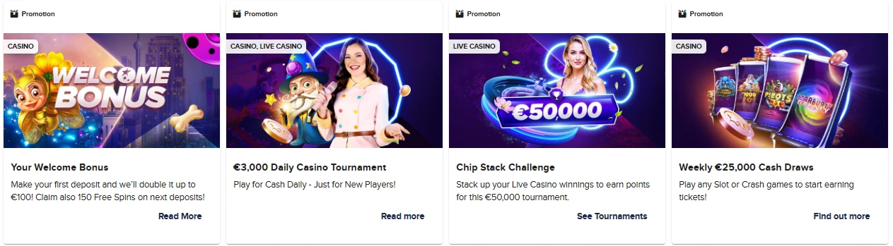 Euro Casino Bonusy